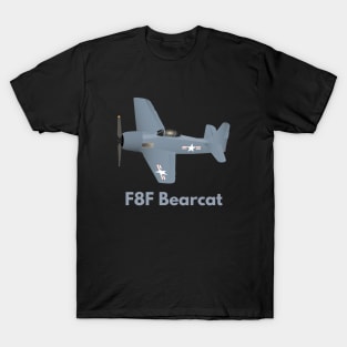 WW2 F8F Bearcat Airplane T-Shirt